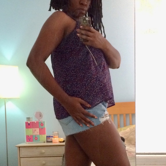 Xhilaration Cross-Back Top - Picture 3 of 4